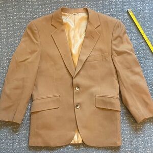 Givenchy Paris Wool Tan Blazer 36